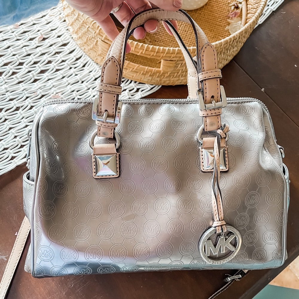 Michael Kors Metallic Purse